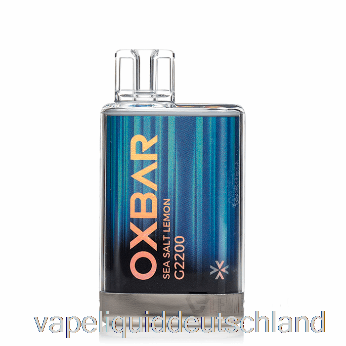 Oxbar G2200 Einweg-Meersalz-Zitronen-Vape Deutschland